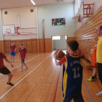 Okresní kolo v basketbalu mladších žáků