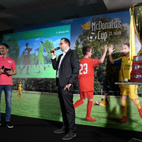 Seminář McDonald's Cup - Předseda FAČR Martin Malík