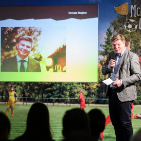 Seminář McDonald's Cup - Generální ředitel McDonald´s ČR a SR Tomasz Rogacz