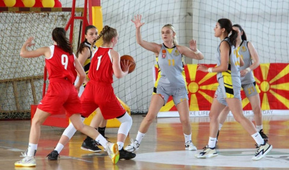ESF basketbal 2023 Skopje, Makedonie