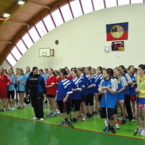 Orion Florbal Cup 2010/2011 - Okres Slavkov nástup dívek